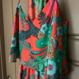 STUNNING BAR III PRINTED DRESS